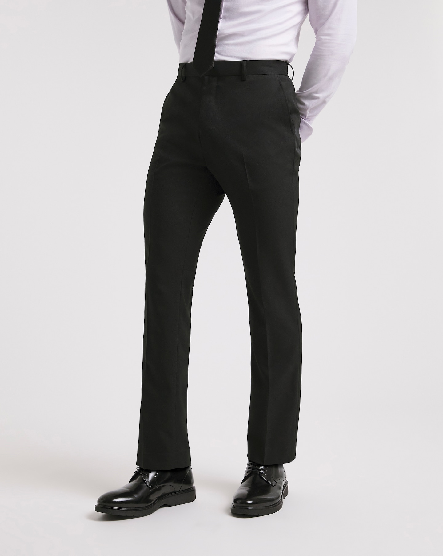 jet black dress pants