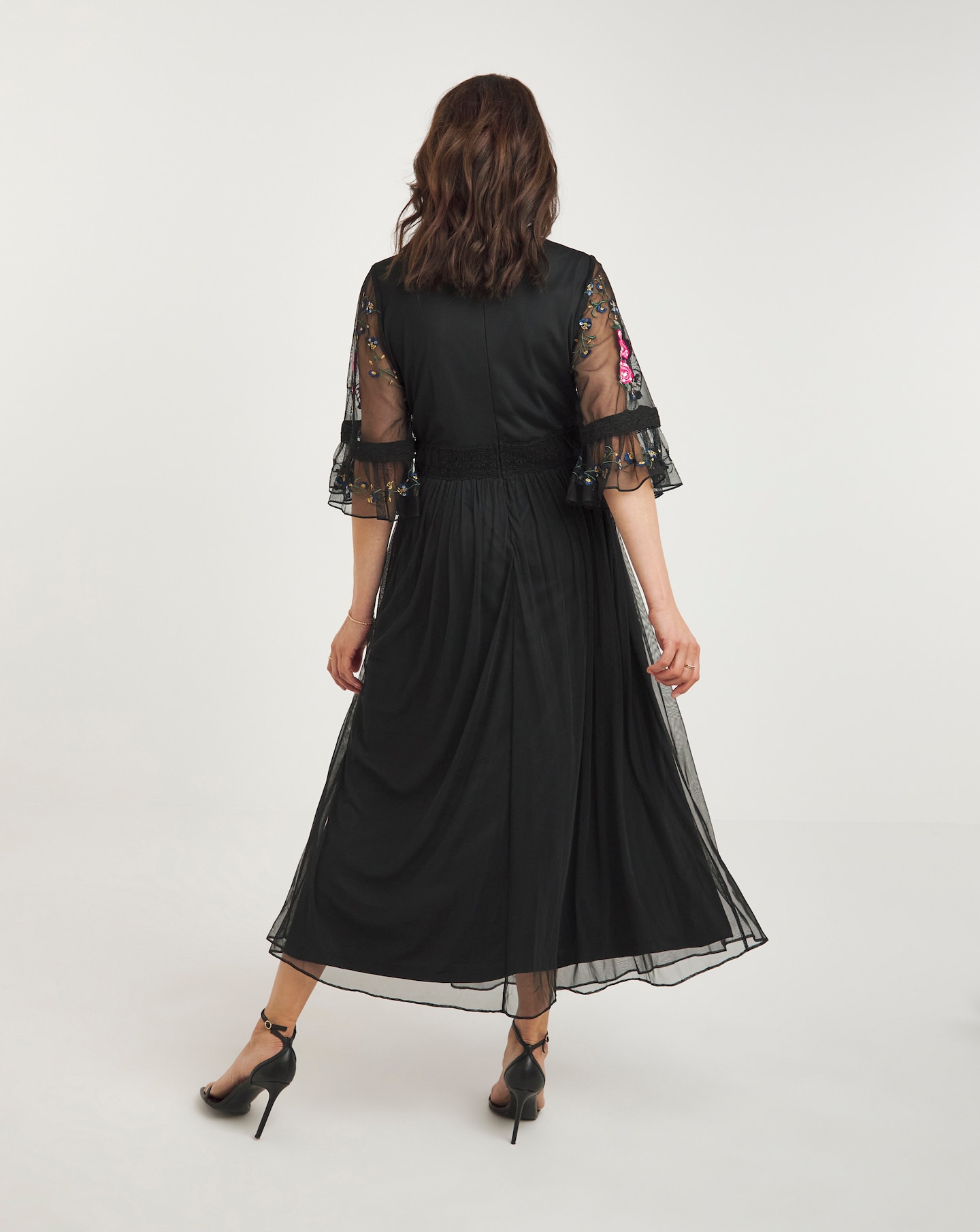 Joanna hope black lace dress hotsell