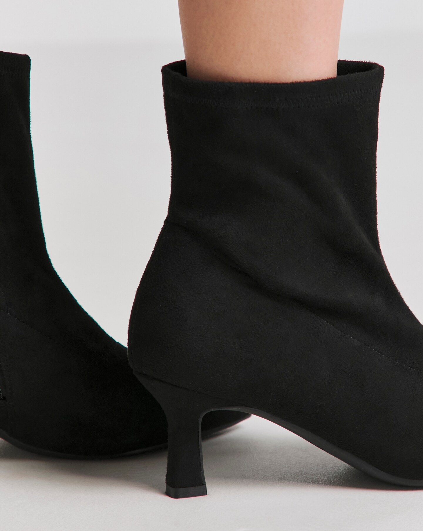 Oasis kitten heel sock boot online