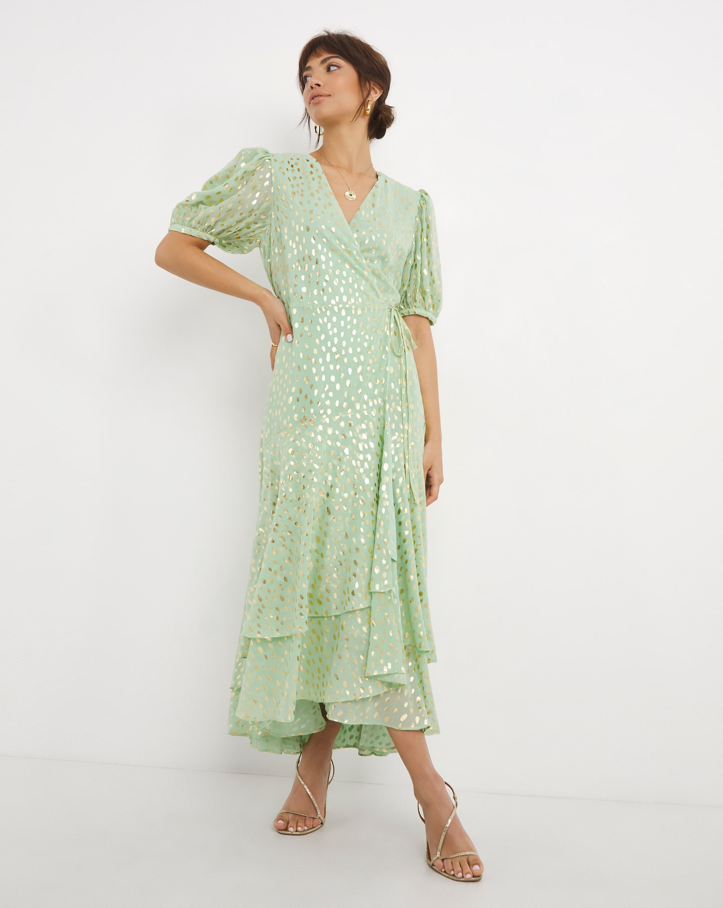 Joanna hope shop print maxi dress